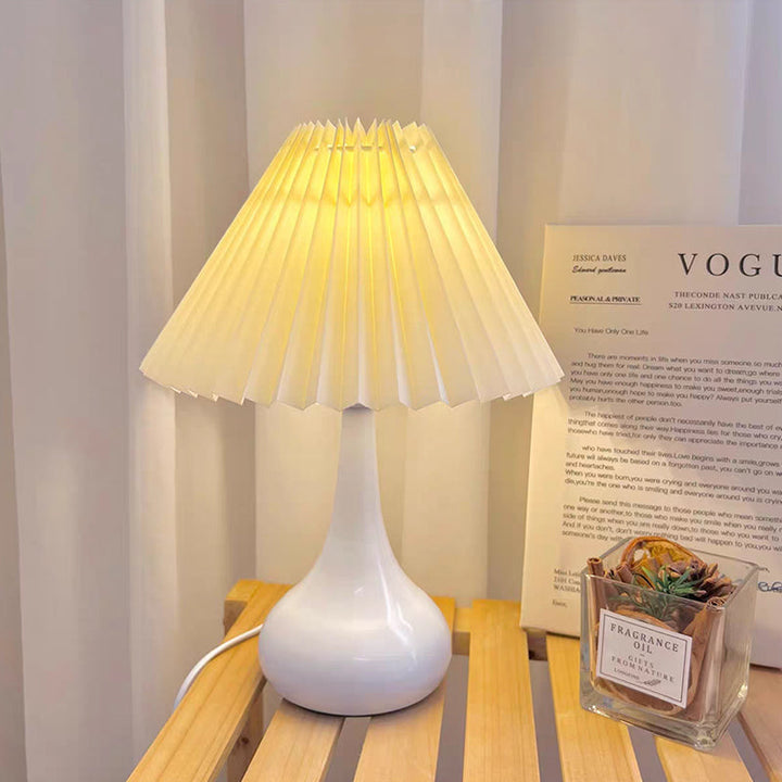 Nordic Folding Lamp with LED Light – Modern Decorative Table Lamp for Living Room & Bedroom | Noxord