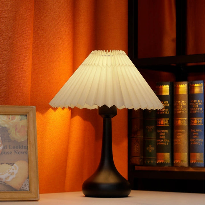Nordic Folding Lamp with LED Light – Modern Decorative Table Lamp for Living Room & Bedroom | Noxord