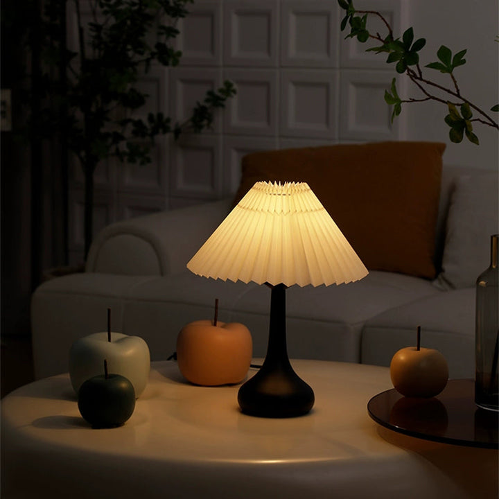 Nordic Folding Lamp with LED Light – Modern Decorative Table Lamp for Living Room & Bedroom | Noxord