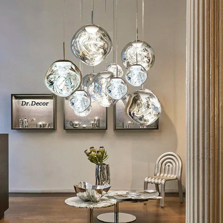 Kalsten | Modern Hanging Glass Lamp for Stylish Interiors