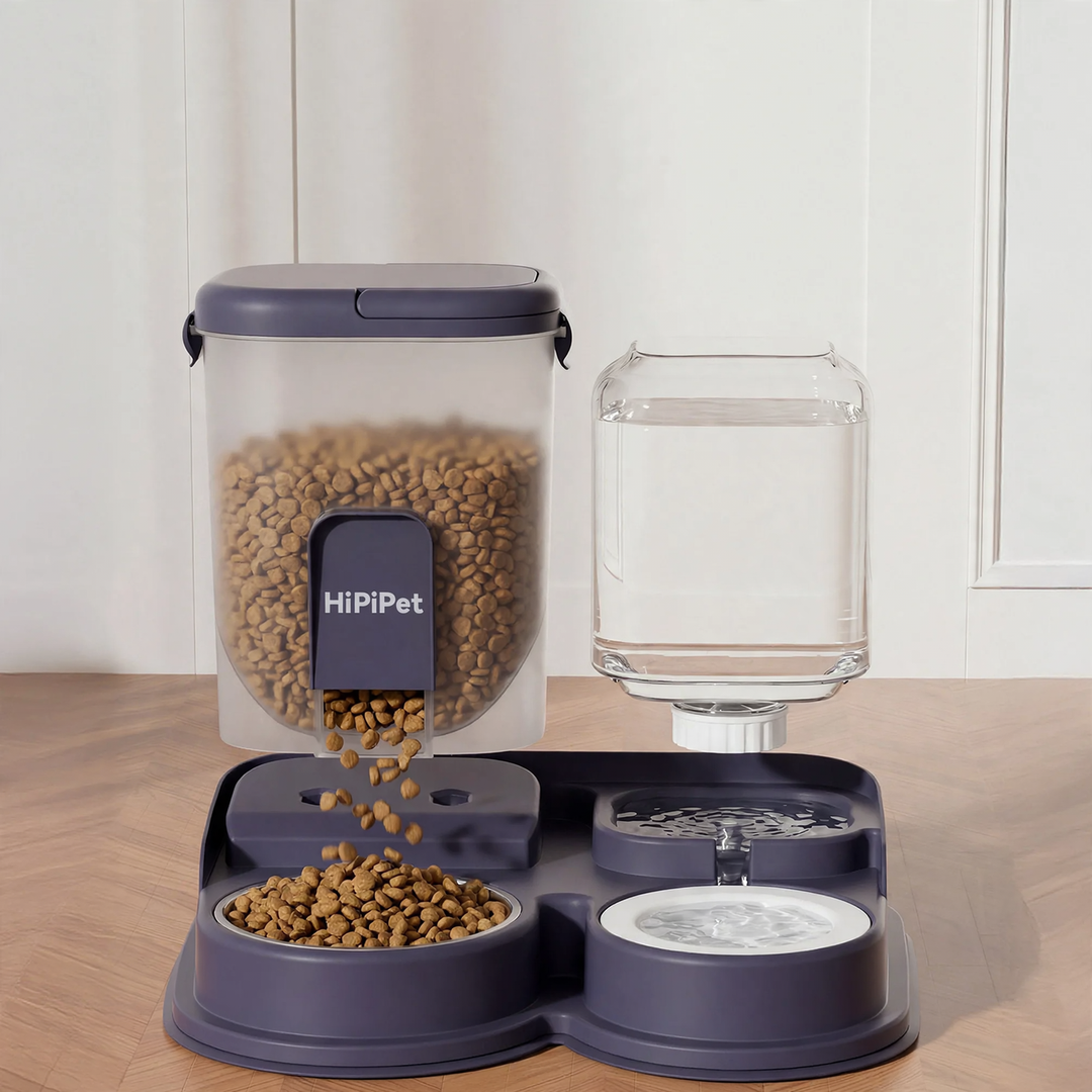 Pet drinking fountain without power connection