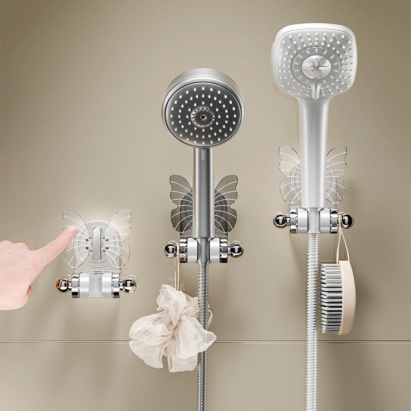 Shower head holder with suction cup