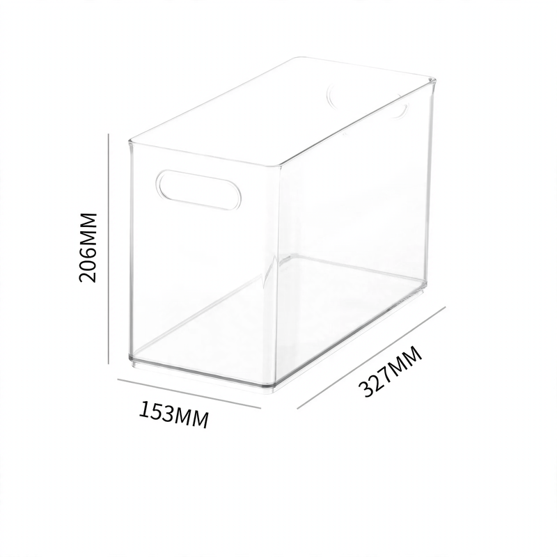 Refrigerator storage box, drawer system