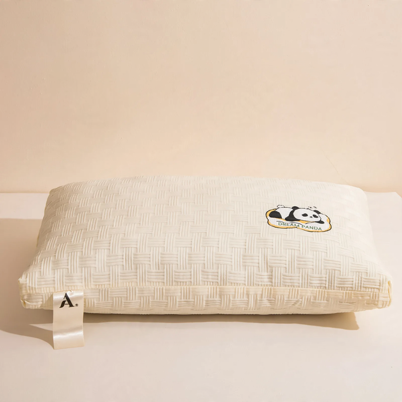 Pillow with soy fiber, waffle pattern, 48×74 cm