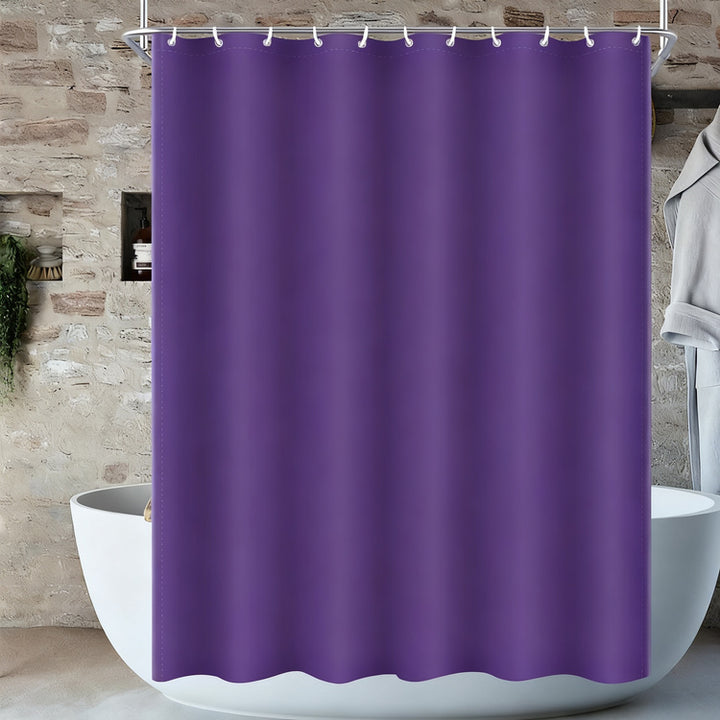 Shower curtain, PEVA, transparent, 80–120 cm