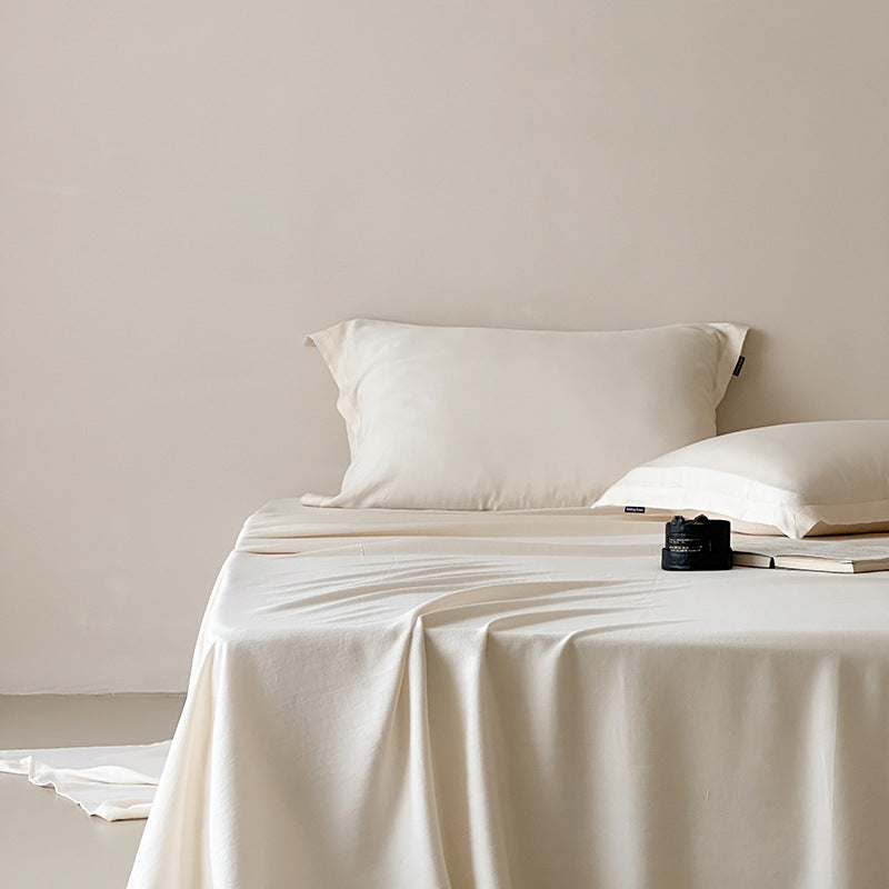 Bed linen made from lyocell fiber, stone-washed