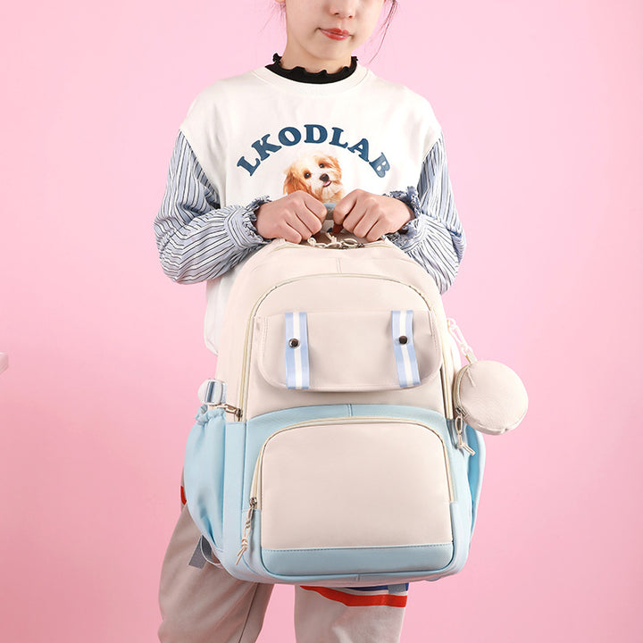Student backpack, lightweight, back-friendly