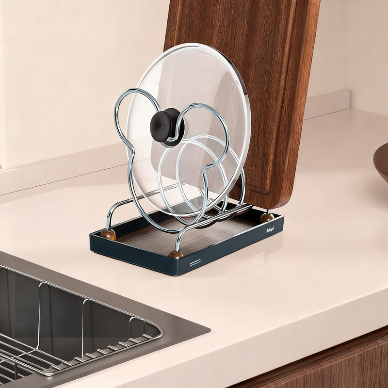 Stainless steel cutting board stand