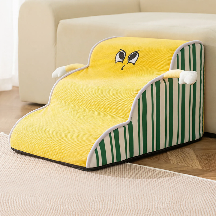Non-slip dog stairs with Oxford cover