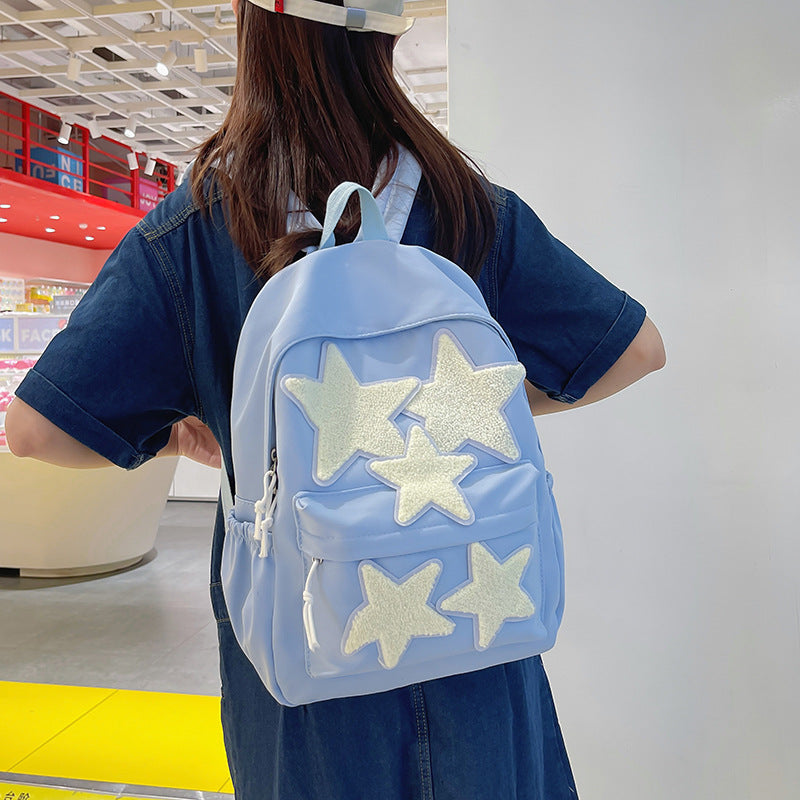 Lightweight nylon backpack, 20 L, breathable