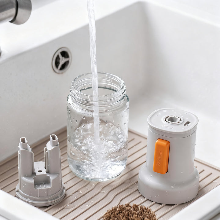 Dosage spice shaker with pressure valve, 350 ml