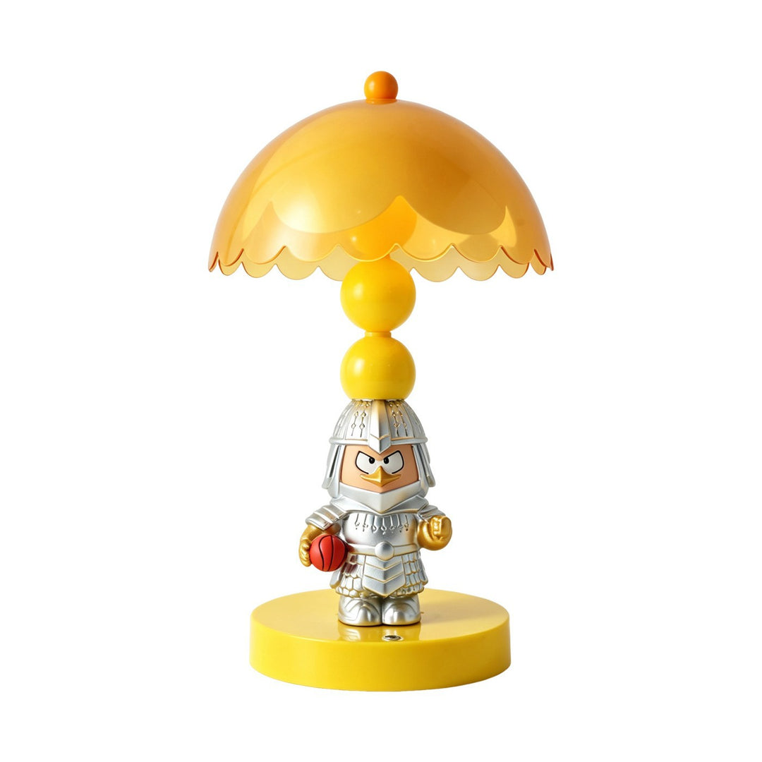 Penguin table lamp with armor, ABS