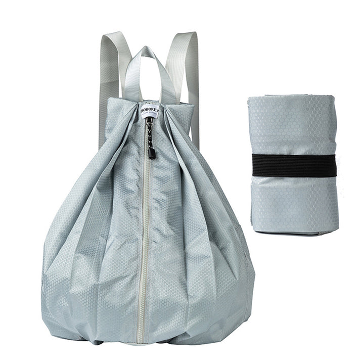 Waterproof Nylon Backpack, 20–35 L, geometric