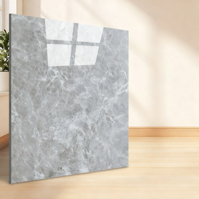 Self-adhesive PVC flooring with tile appearance