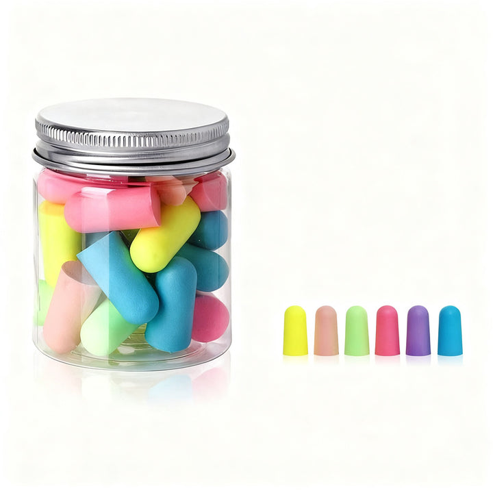 Silicone earplugs for sleeping and swimming