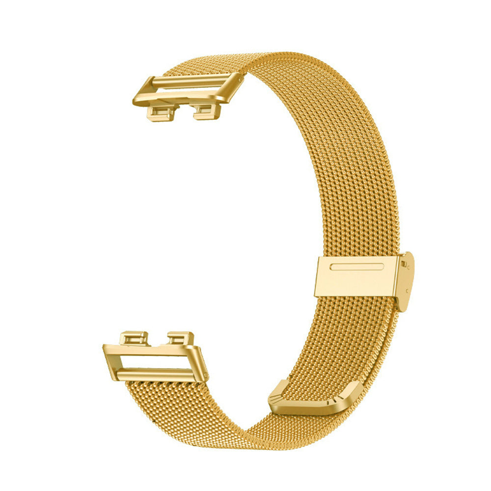 Black luxury band for ultrathin smartwatch
