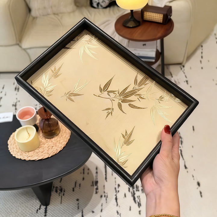 Wooden jewelry tray, modern-minimalistic