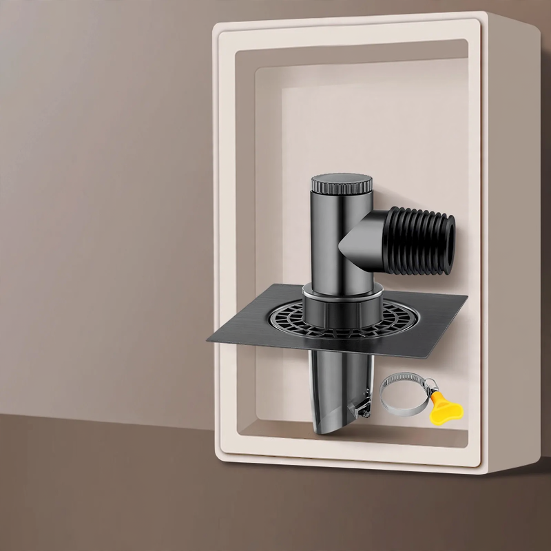 Washing machine drain adapter made of copper