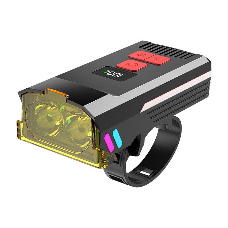Bicycle lighting, front and rear light, night ride