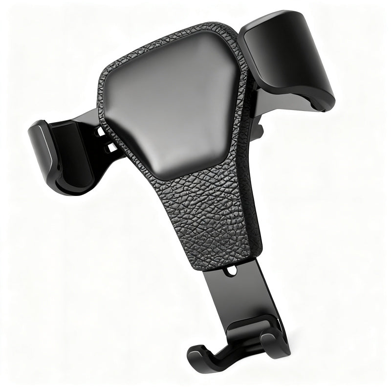 Car phone holder for the ventilation