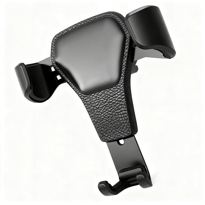 Car phone holder for the ventilation