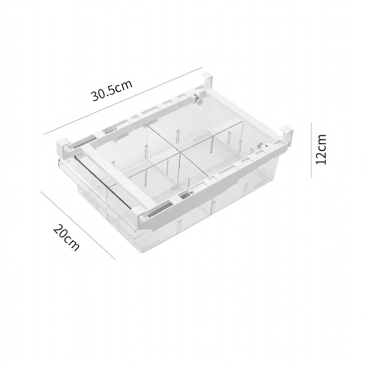 Refrigerator organizer, drawer, food grade