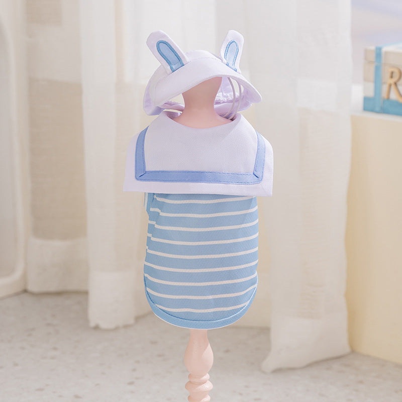 Dog dress for small dogs, summer, 2-piece