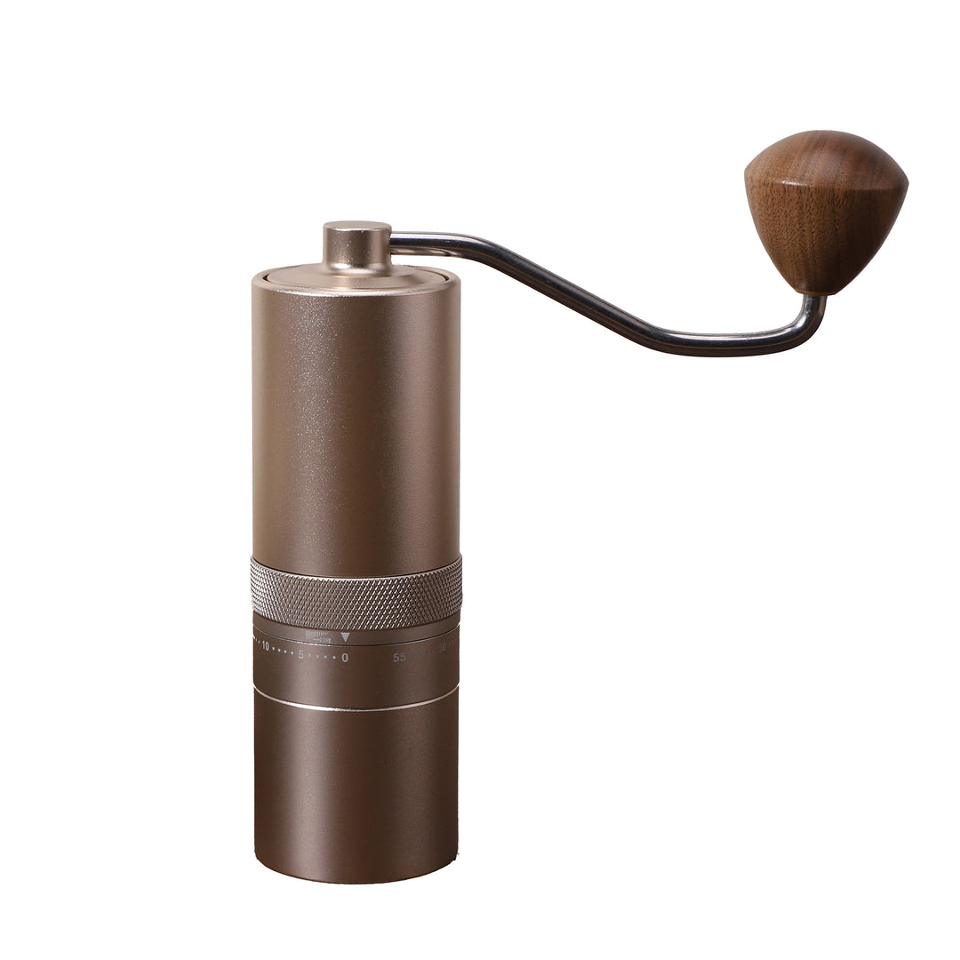 Hand coffee grinder, Italian, 3–5 cups, stainless steel