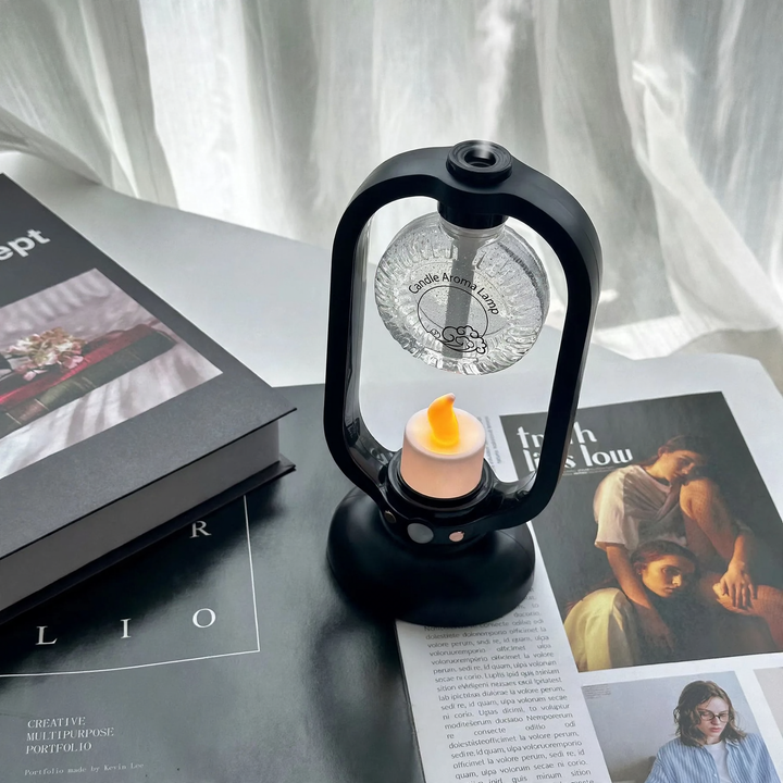 Ultrasonic diffuser with sensor and LED light