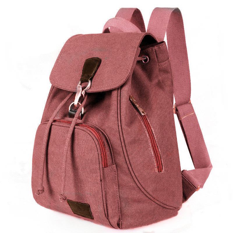 Canvas backpack, breathable and durable, under 20 L