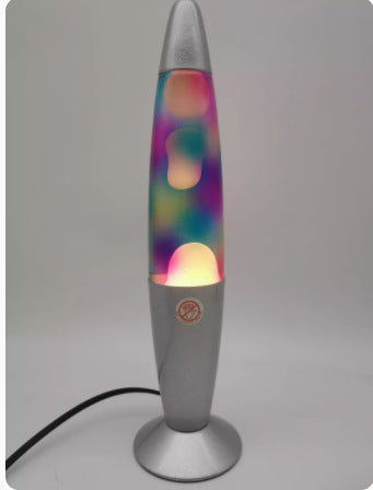 Lava lamp with aluminum shade, 40 cm