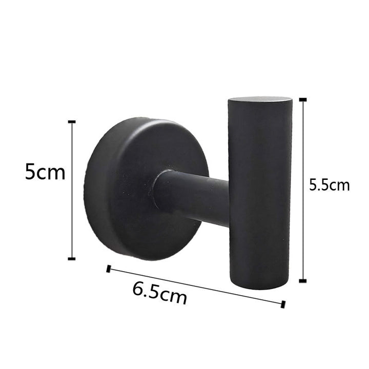 Stainless steel wall hooks, adhesive, bathroom and kitchen