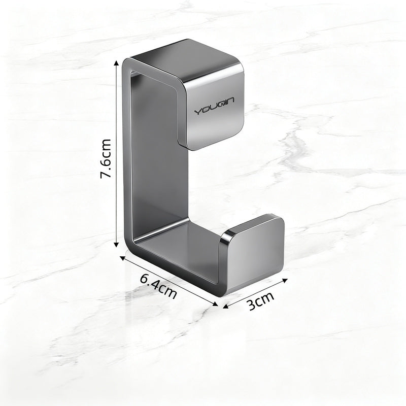 Stainless steel hanging hooks for sinks