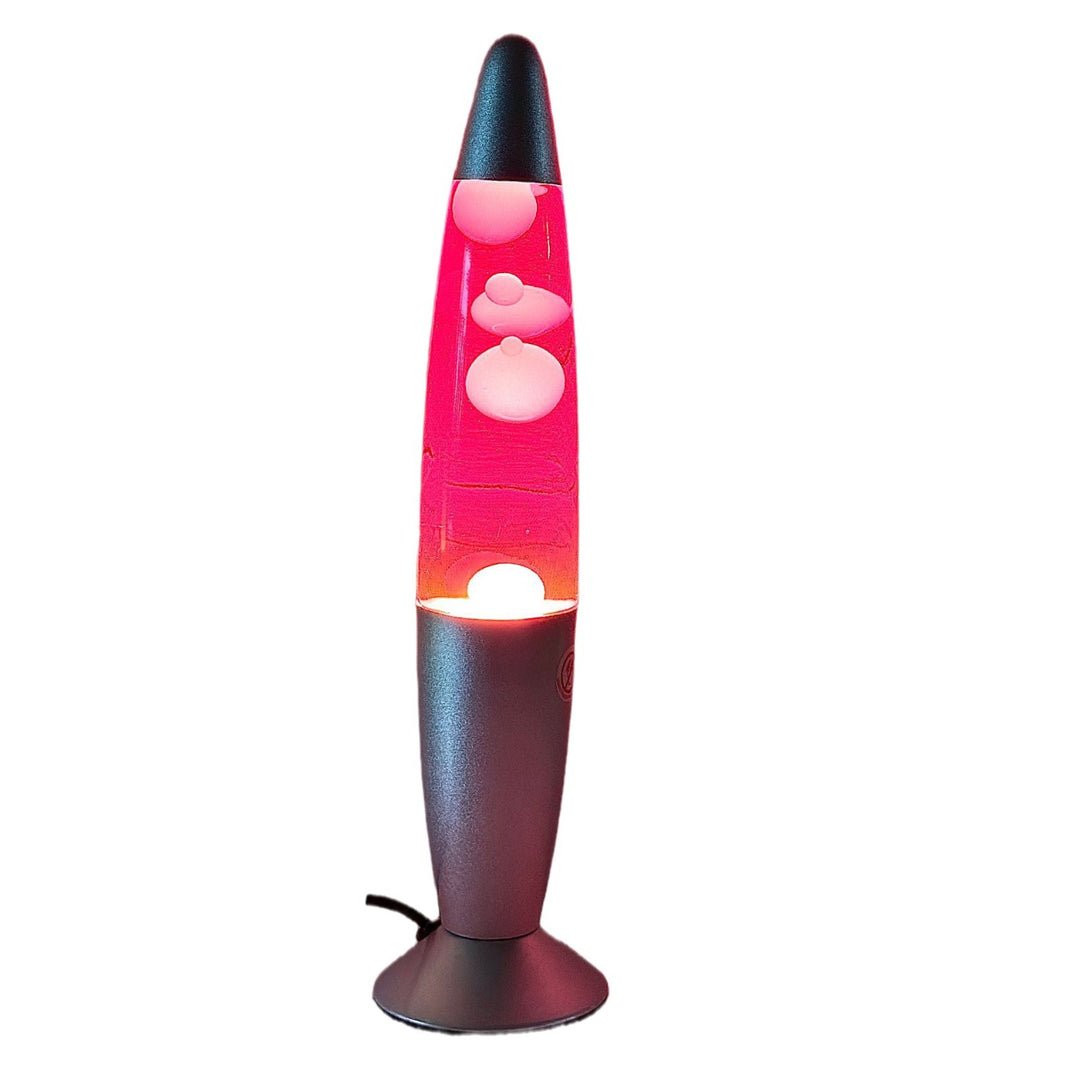 Lava lamp with aluminum shade, 40 cm