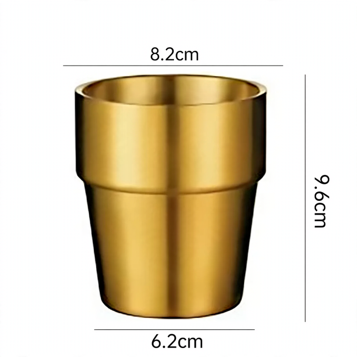 Double-walled stainless steel cup 300 ml