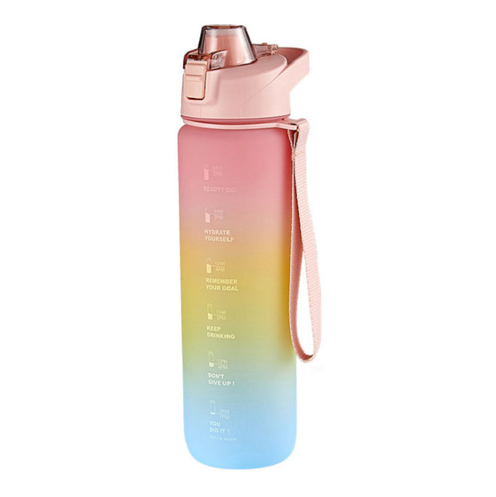 Sports water bottle made of PC, 1000 ml