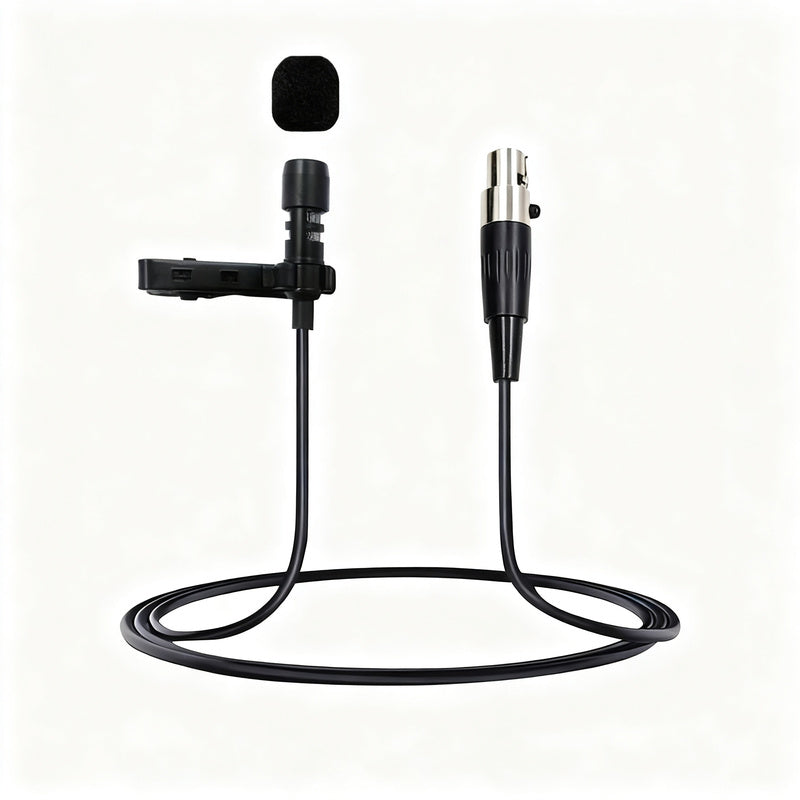XLR adapter cable for wireless microphones, 3-pin/4-pin