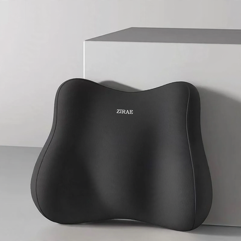 Ergonomic lumbar support with memory foam
