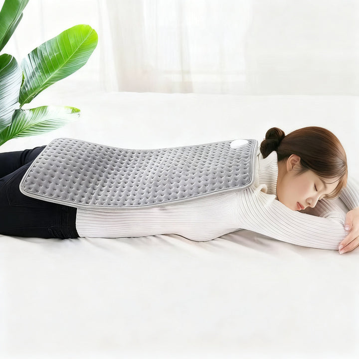 Electric heating blanket made of flannel, washable