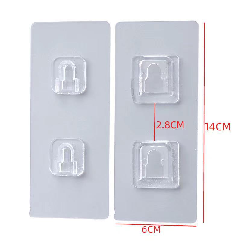 Plastic hook-and-loop fasteners, self-adhesive