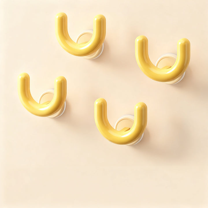 Suction cup slipper rack for bathroom