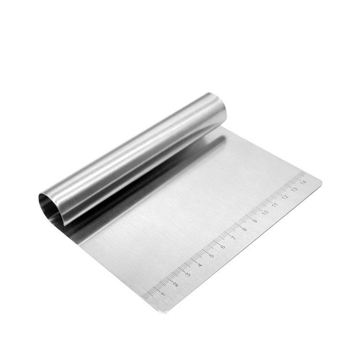 Stainless Steel Dough Scraper with Measurement Scale