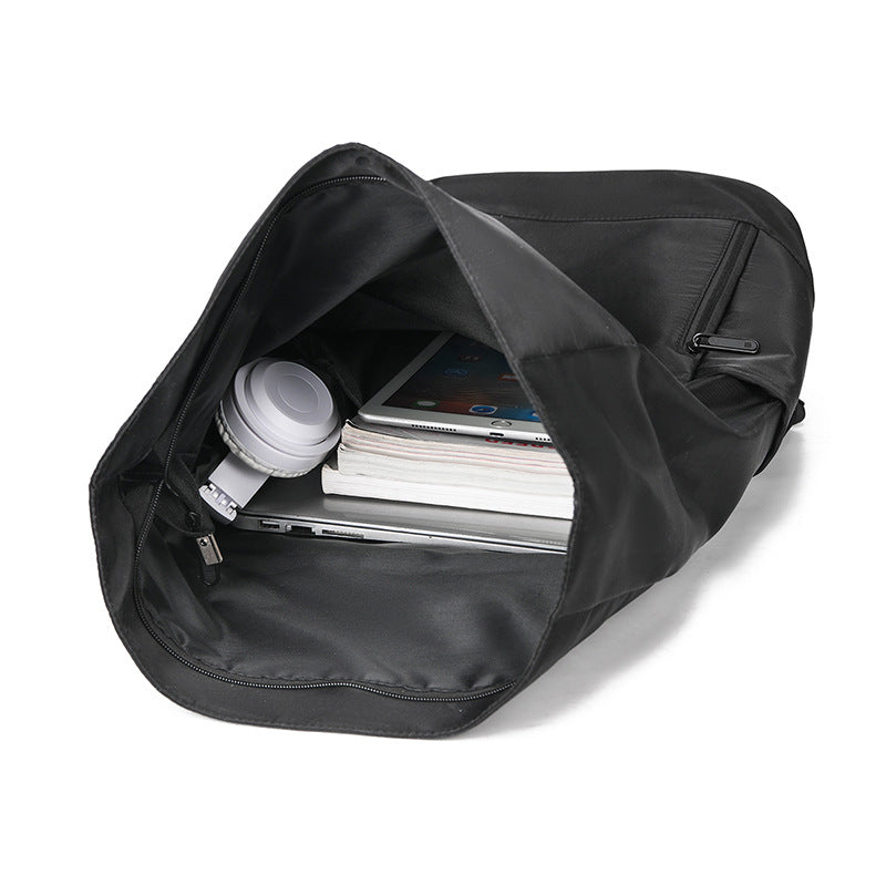 Double shoulder backpack with roll closure, 20-35 L