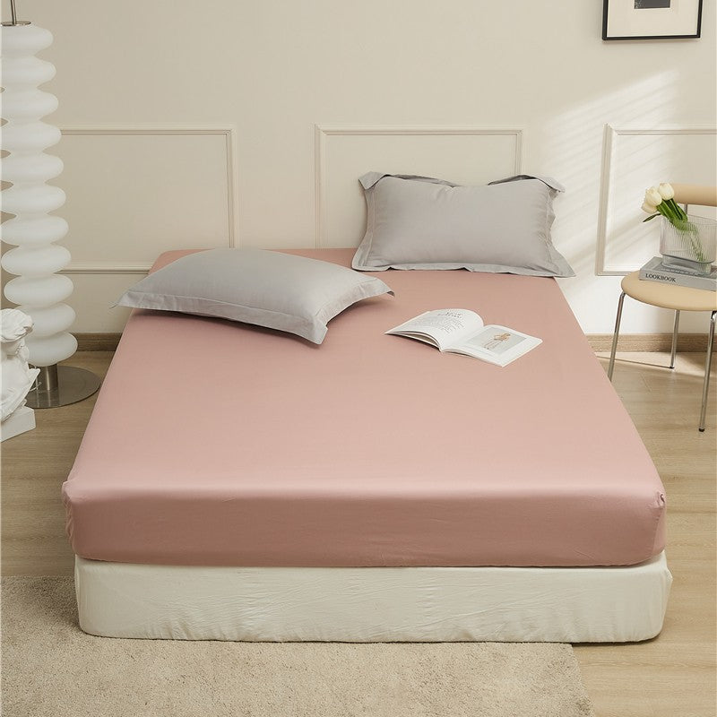 Cotton fitted sheet with elastic, 180×200 cm