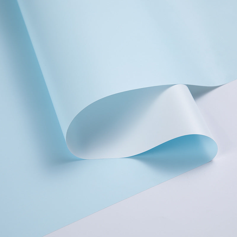 Transparent protective film for walls, waterproof