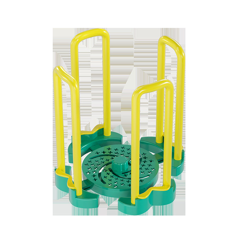 Expandable plastic dish drying rack