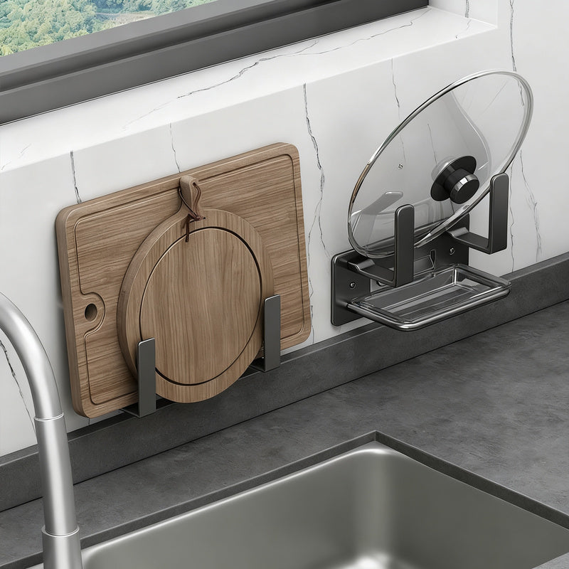 Stainless Steel Kitchen Wall Shelf