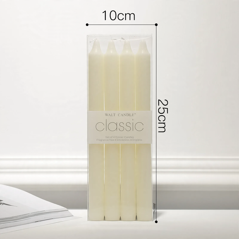 Glass candle holders in various shapes