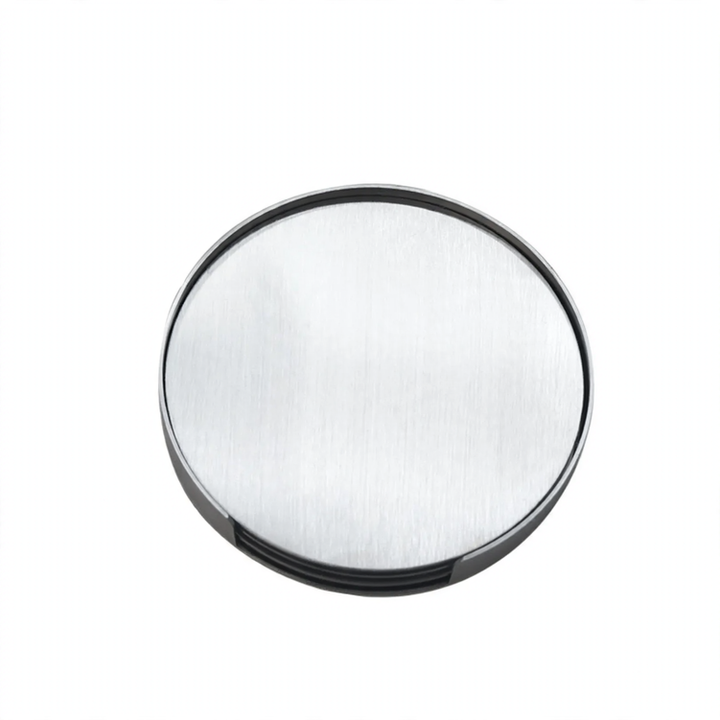 Stainless Steel Coaster Set, 5-piece, round