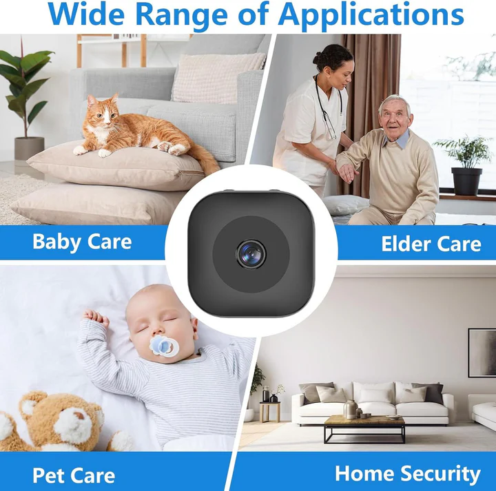 Mini Wireless Indoor Security Camera